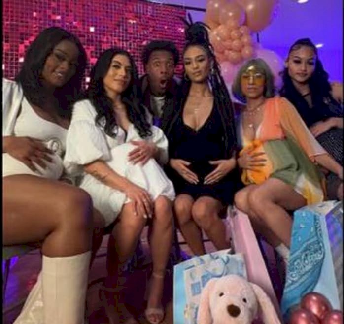 Hombre se hace viral en TikTok por celebrar el baby shower de 5 mujeres que dejó embarazadas al mismo tiempo