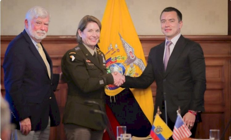 Autoridades de Estados Unidos llegan a Ecuador para abordar cooperación ante conflicto armado interno