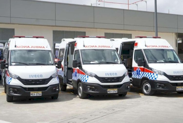 20 provincias reciben 46 nuevas ambulancias de soporte vital avanzado