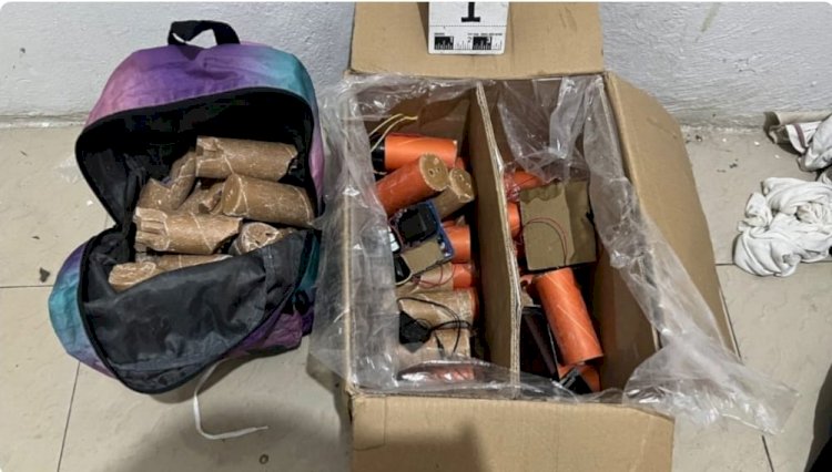La Policía decomisa 40 tacos de pentolita que podrían haber destruido un cuartel.