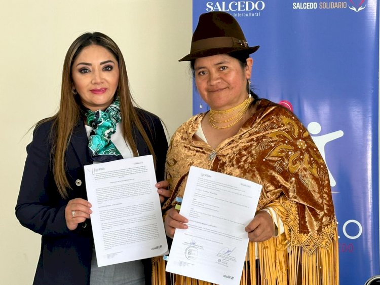 MIES firma convenios de cooperación para atender a grupos vulnerables de Cotopaxi