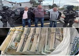 La Policía capturó a tres militares, que estarían vinculados a organizaciones terroristas, con USD 100 000.