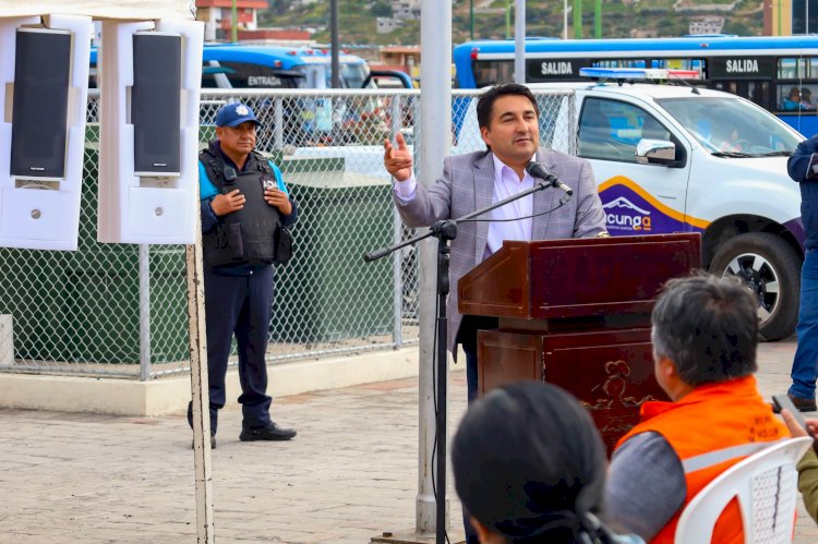 Barrios de Latacunga cuentan con sistema de megafonía para mejorar la seguridad