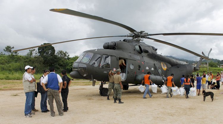 Ataque armado a un helicóptero del Ejército de Ecuador en la frontera norte