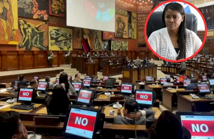 Tercer intento para respaldar a Diana Salazar fracasó en la Asamblea