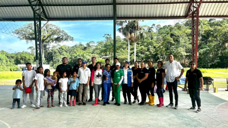 MSP y OPS movilizaron brigadas médicas hasta la comunidad amazónica Shikulin en la provincia Pastaza