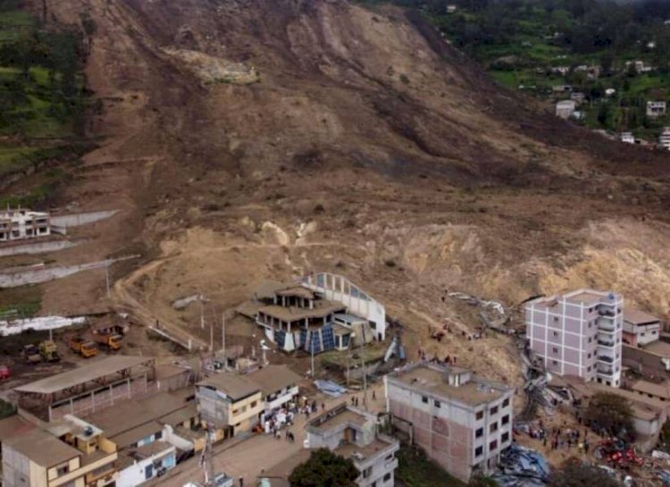 El deslave en Alausí, que dejó 75 muertos, cumple un año; su alcalde denuncia falta de ayuda estatal