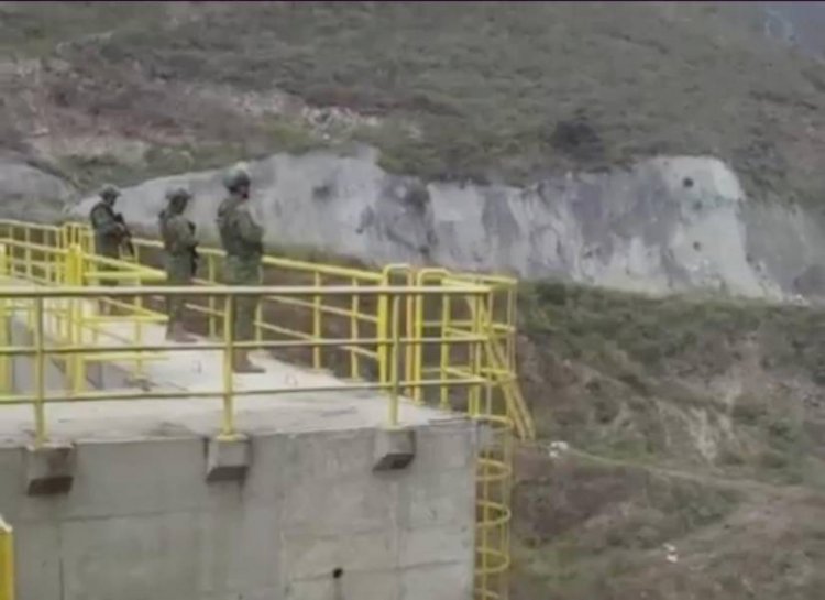 Centrales hidroeléctricas de Ecuador militarizadas para asegurar su operación